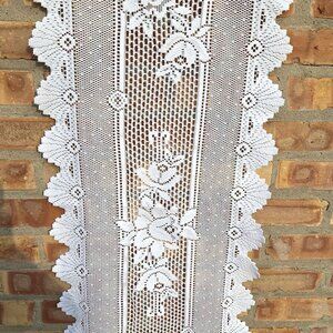 Pretty Cotton Table Runner